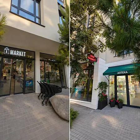 Azur Luxury - Private Garage - Steps From The * Варна